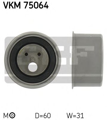 VKM 75064 SKF Ролик модуля натягувача ременя1